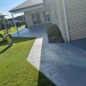 Stamped concrete