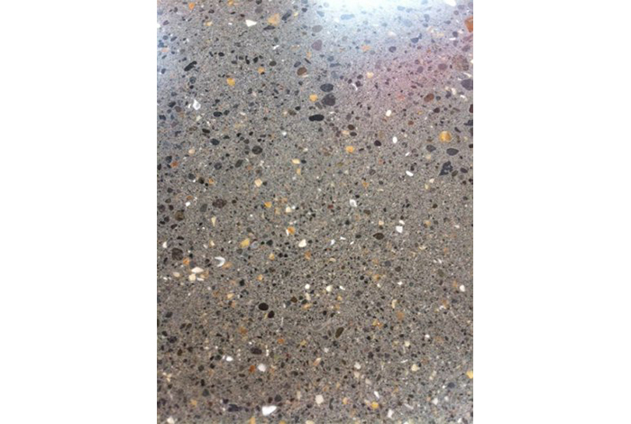 restored concrete floor