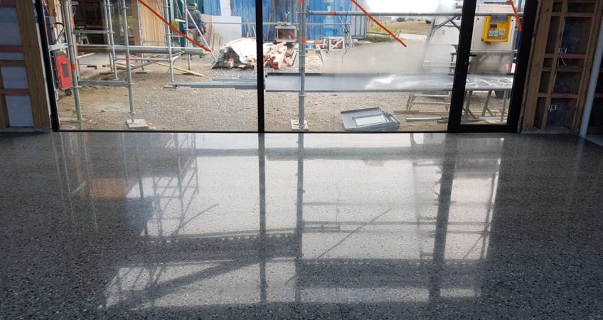 small industrial unit concrete grinding tauranga