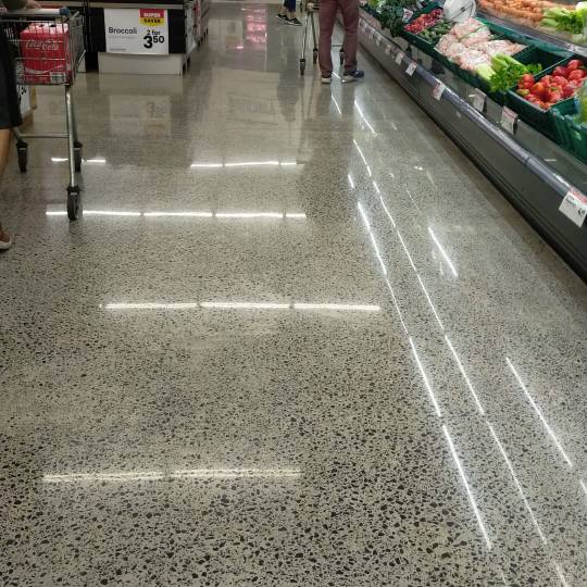 Moderate Medium stone exposure NZ Grinders polished concrete Hawkes Bay